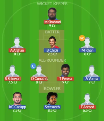 Dream11 SL Team