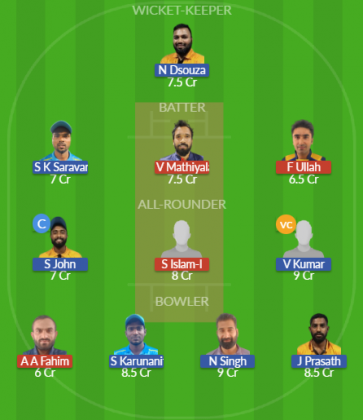 Dream11 SL Team