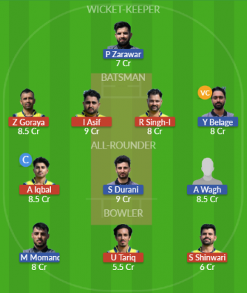 Dream11 SL Team