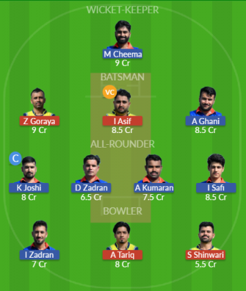 Dream11 SL Team