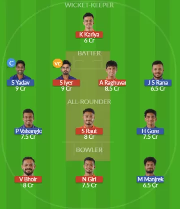 Dream11 SL Team