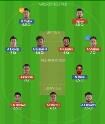 Dream11 SL Team