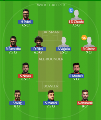 Dream11 SL Team