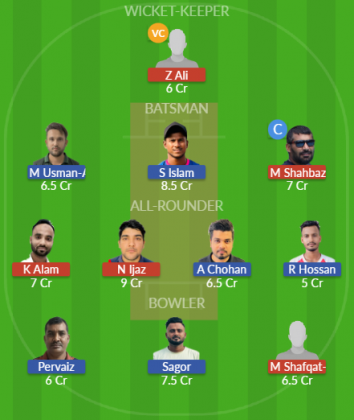 Dream11 SL Team