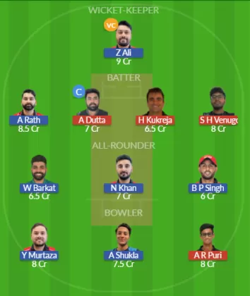 Dream11 SL Team