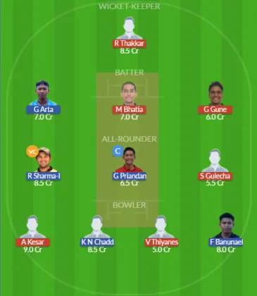 Dream11 SL Team