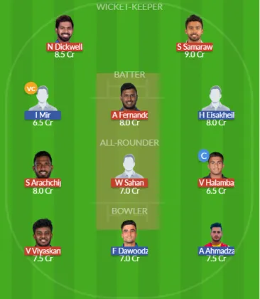 Dream11 SL Team