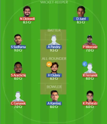 Dream11 SL Team