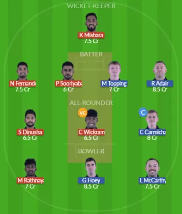 Dream11 SL Team