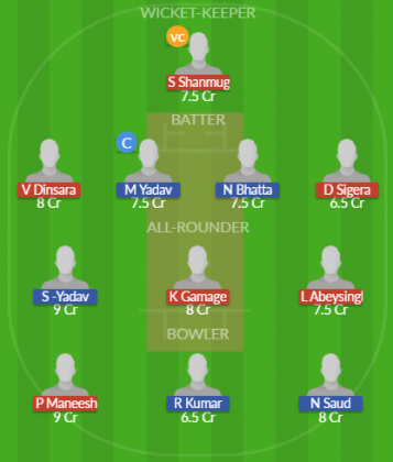 Dream11 SL Team