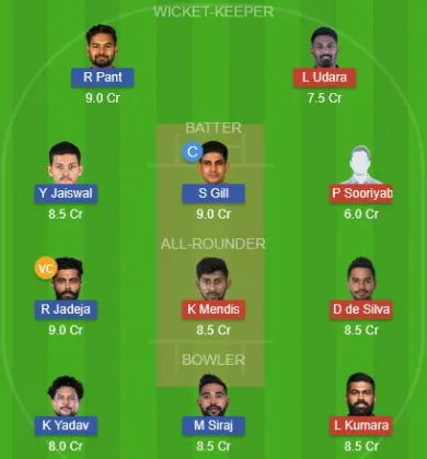 Dream11 SL Team