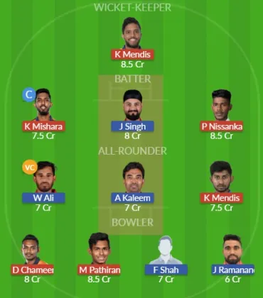 Dream11 SL Team