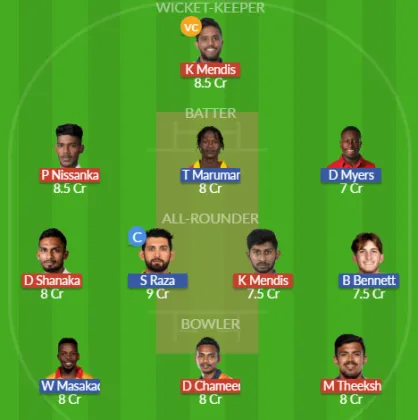 Dream11 SL Team