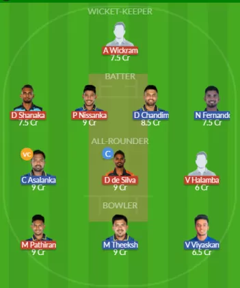 Dream11 SL Team