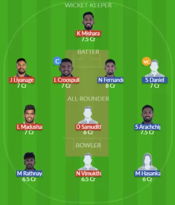 Dream11 SL Team