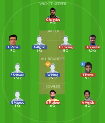 Dream11 SL Team