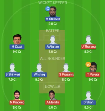 Dream11 SL Team