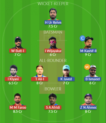 Dream11 SL Team