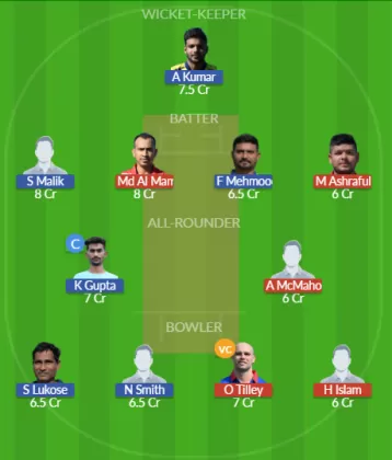 Dream11 SL Team