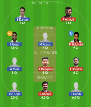 Dream11 SL Team