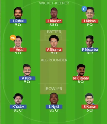 Dream11 SL Team