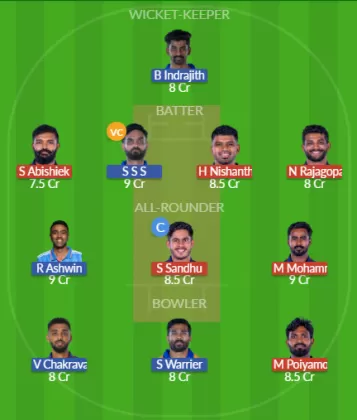 Dream11 SL Team