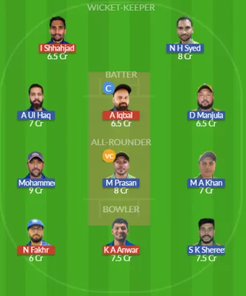 Dream11 SL Team