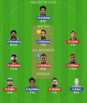 Dream11 SL Team