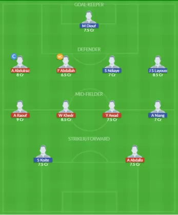 Dream11 SL Team
