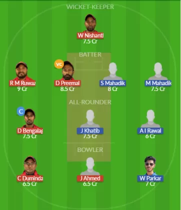 Dream11 SL Team