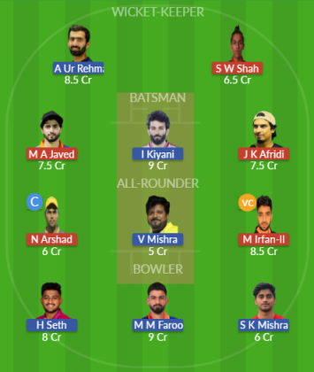 Dream11 SL Team