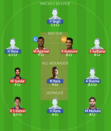 Dream11 SL Team