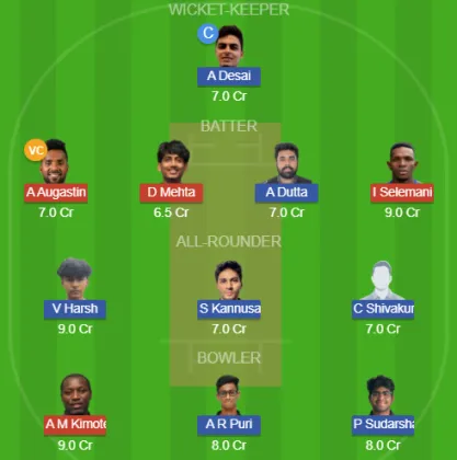 Dream11 SL Team