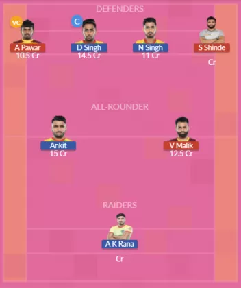 Dream11 SL Team