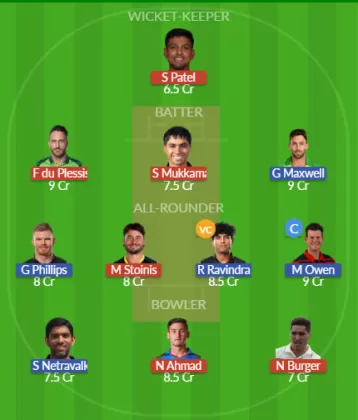 Dream11 SL Team