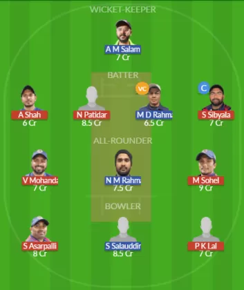 Dream11 SL Team