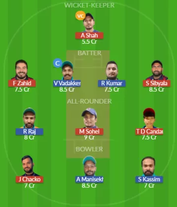 Dream11 SL Team