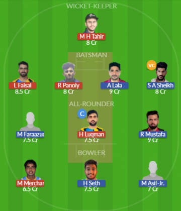 Dream11 SL Team