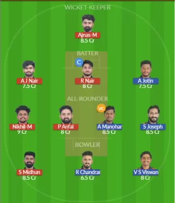 Dream11 SL Team