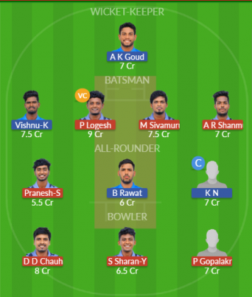 Dream11 SL Team