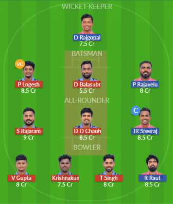 Dream11 SL Team
