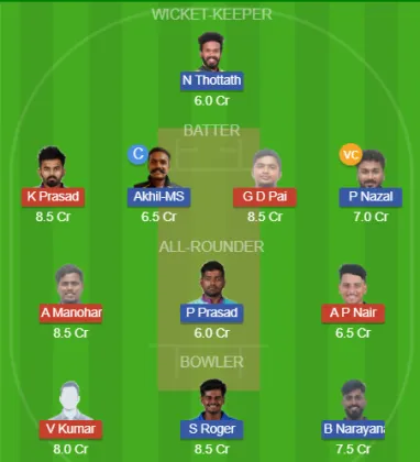 Dream11 SL Team