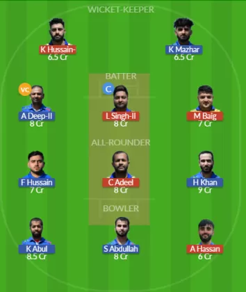 Dream11 SL Team