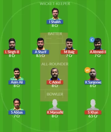 Dream11 SL Team