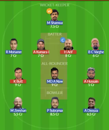Dream11 SL Team