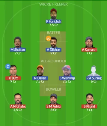 Dream11 SL Team