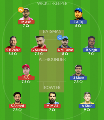 Dream11 SL Team
