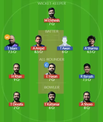 Dream11 SL Team