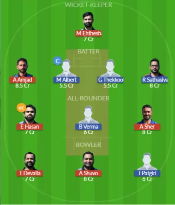 Dream11 SL Team