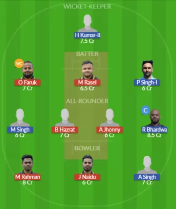 Dream11 SL Team
